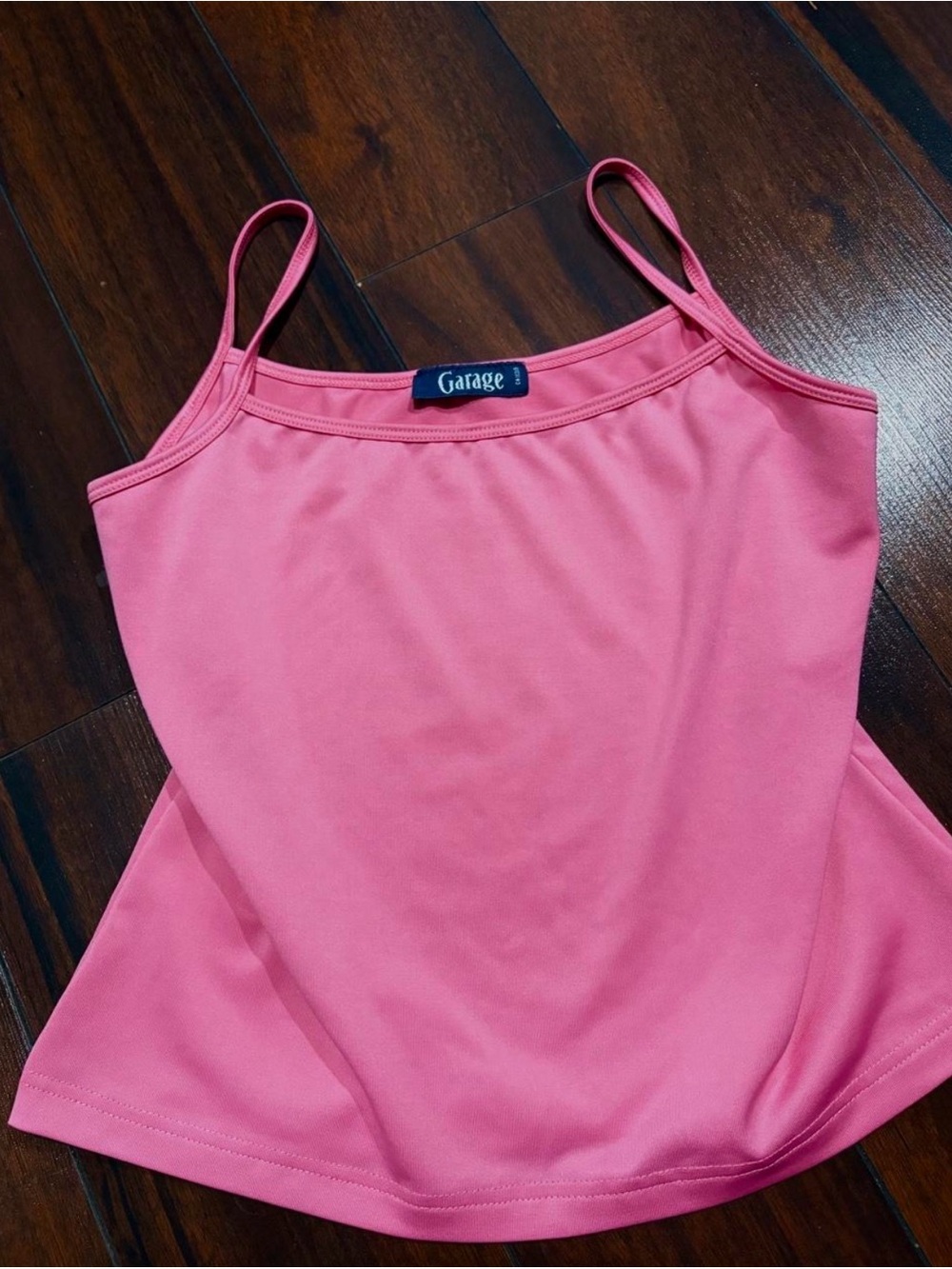 Vintage Garage Pink Spaghetti Strap Cami